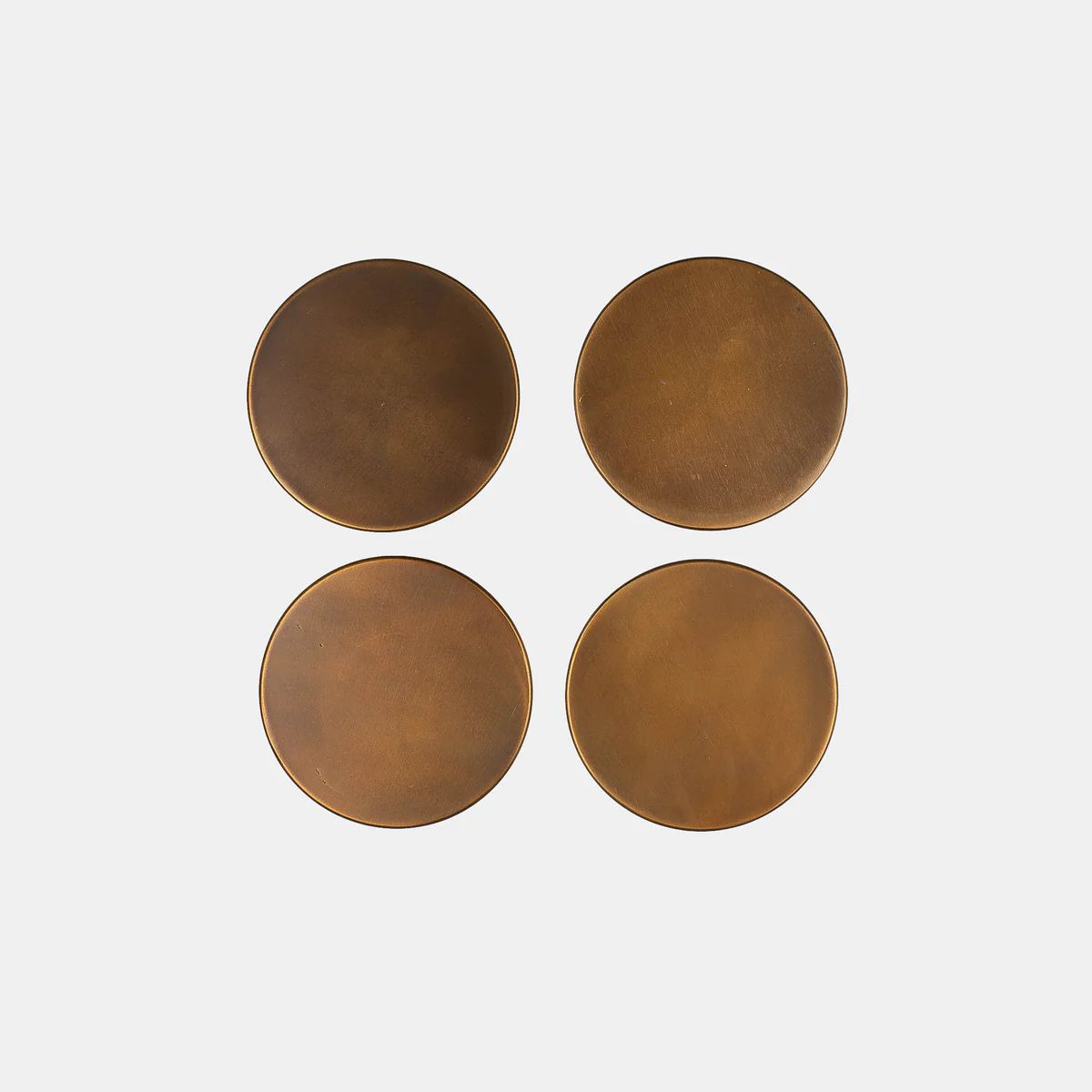 Brass Coaster Set | Amber Interiors