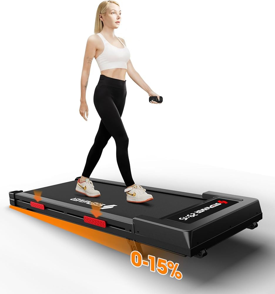 Walking Pad with Incline, Under Desk Treadmill for Home/Office Portable Treadmill 330lbs for Jogg... | Amazon (US)