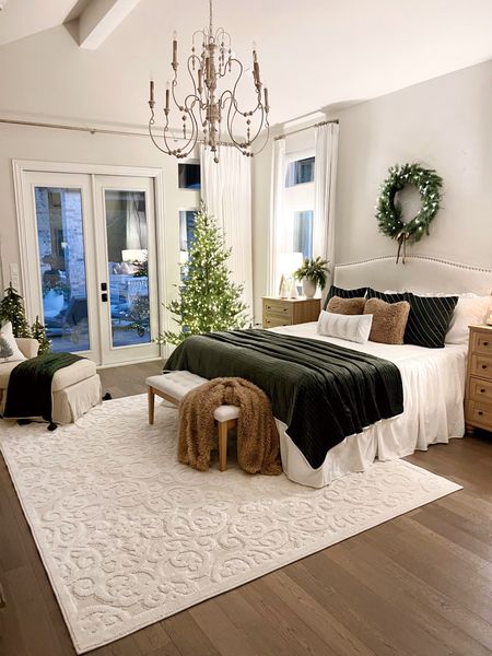 Christmas bedroom decor 

#LTKhome #LTKHolidaySale #LTKSeasonal