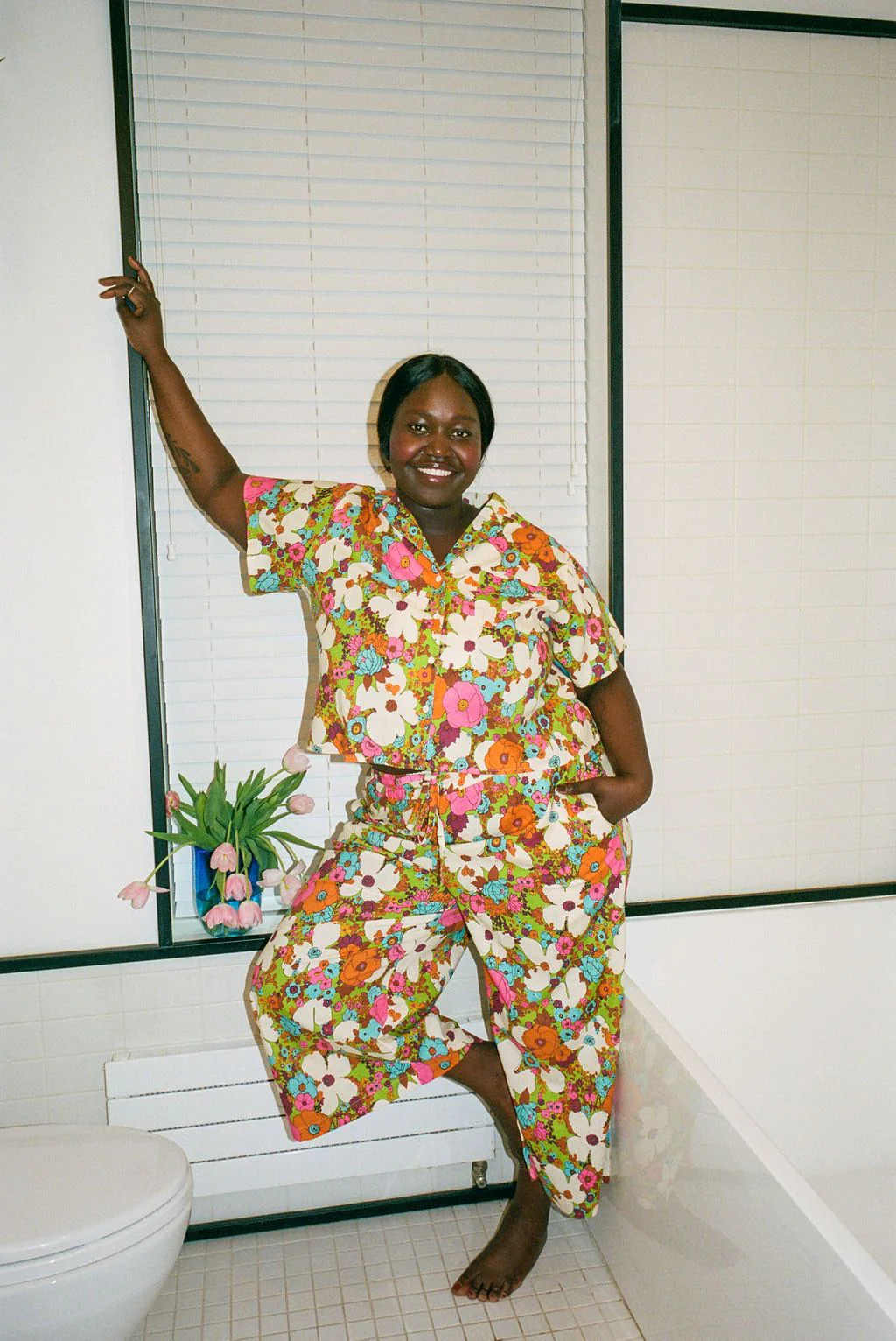 Long Lounge Set  Acid Floral | WRAY