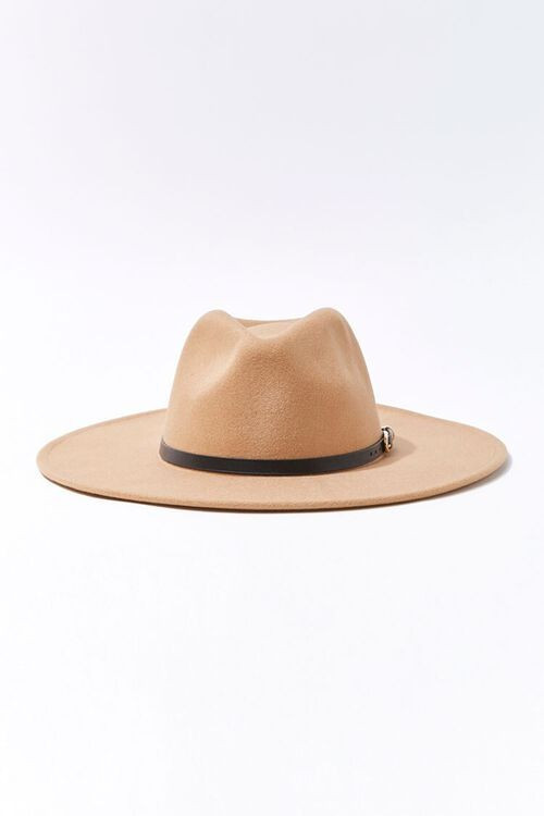 Faux Leather-Trim Fedora | Forever 21 (US)