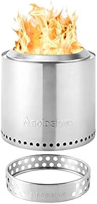 Solo Stove Ranger with Stand Fire Pit Kit - Portable 15 inch Wood Burning Low Smoke Portable Fire... | Amazon (US)