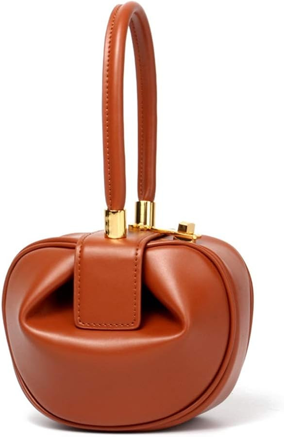 Normia Rita Handbags For Ladies Fashion Retro Genuine Leather Handmade Dumplings Satchel Women Sm... | Amazon (US)