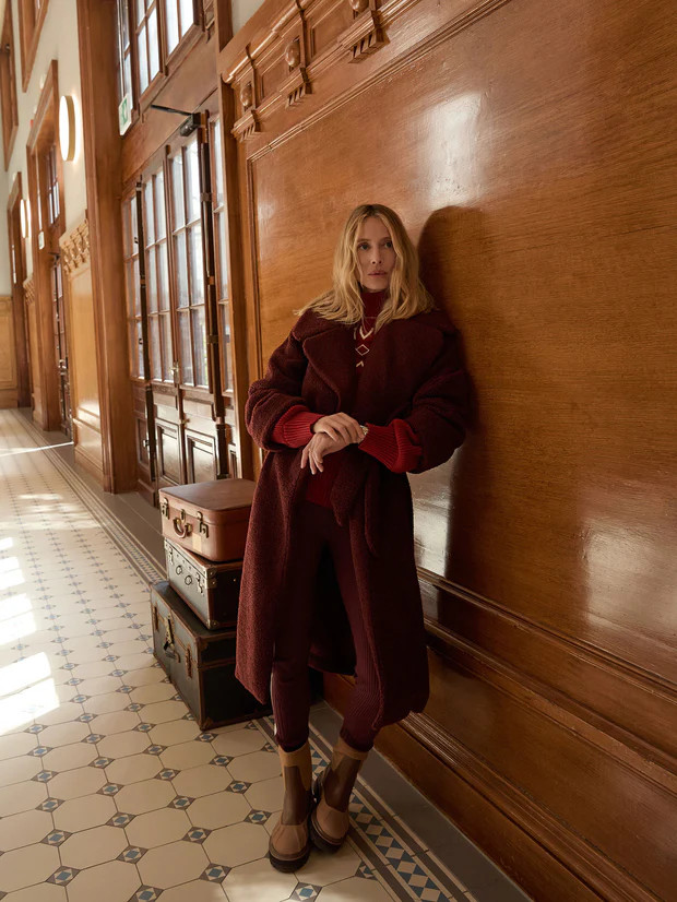 Vermont Sherpa Wrap Coat | Varley US | Varley US