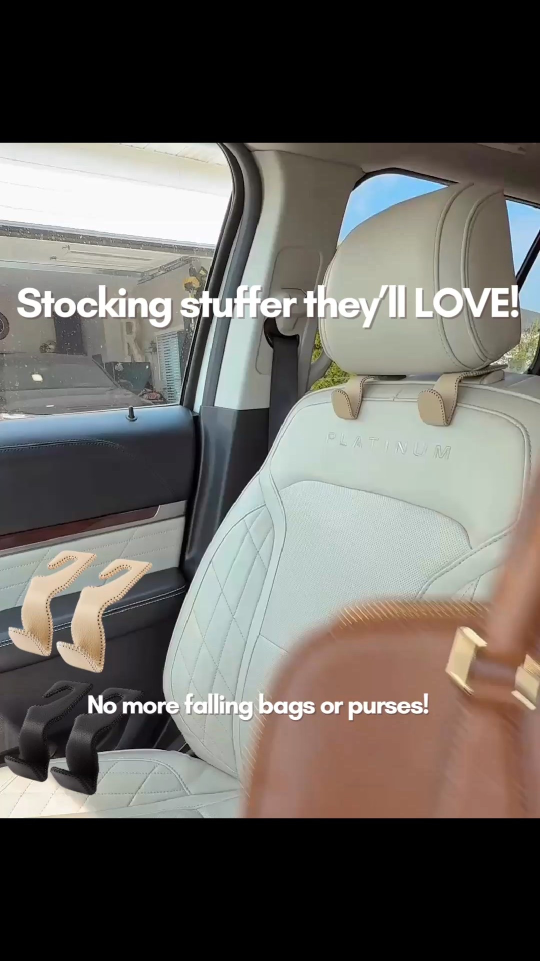 These Amazon car hooks would be the perfect Christmas stocking stuffer! It can hold work bags, purses, groceries, and they are so affordable!

#LTKFindsUnder50 #LTKTravel #LTKGiftGuide