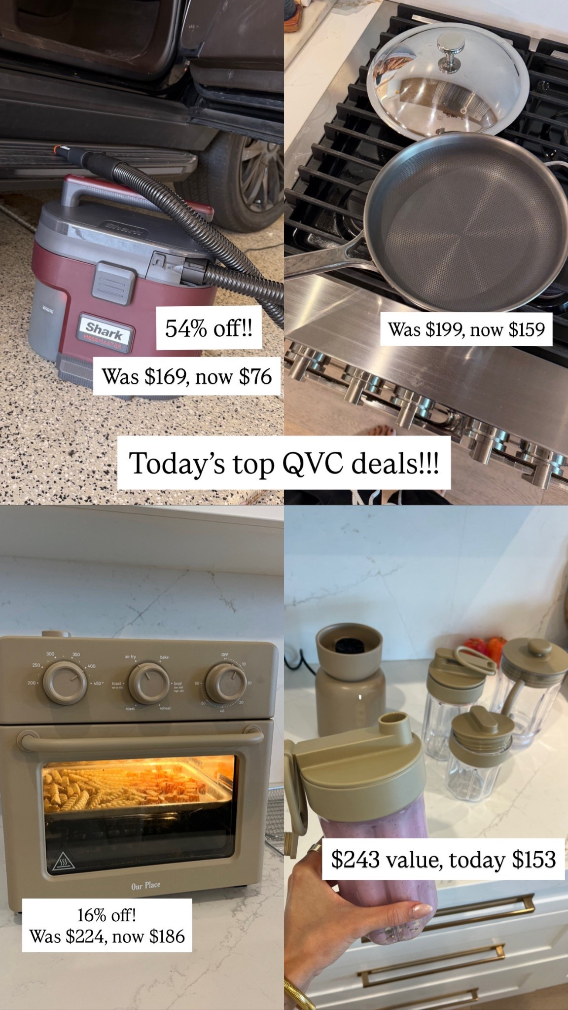 Today’s deals!!!! New customer code WELCOME20 gets you an extra $20 off the sale price!! @qvc #loveqvc #ad 

#LTKHoliday #LTKGiftGuide #LTKHome