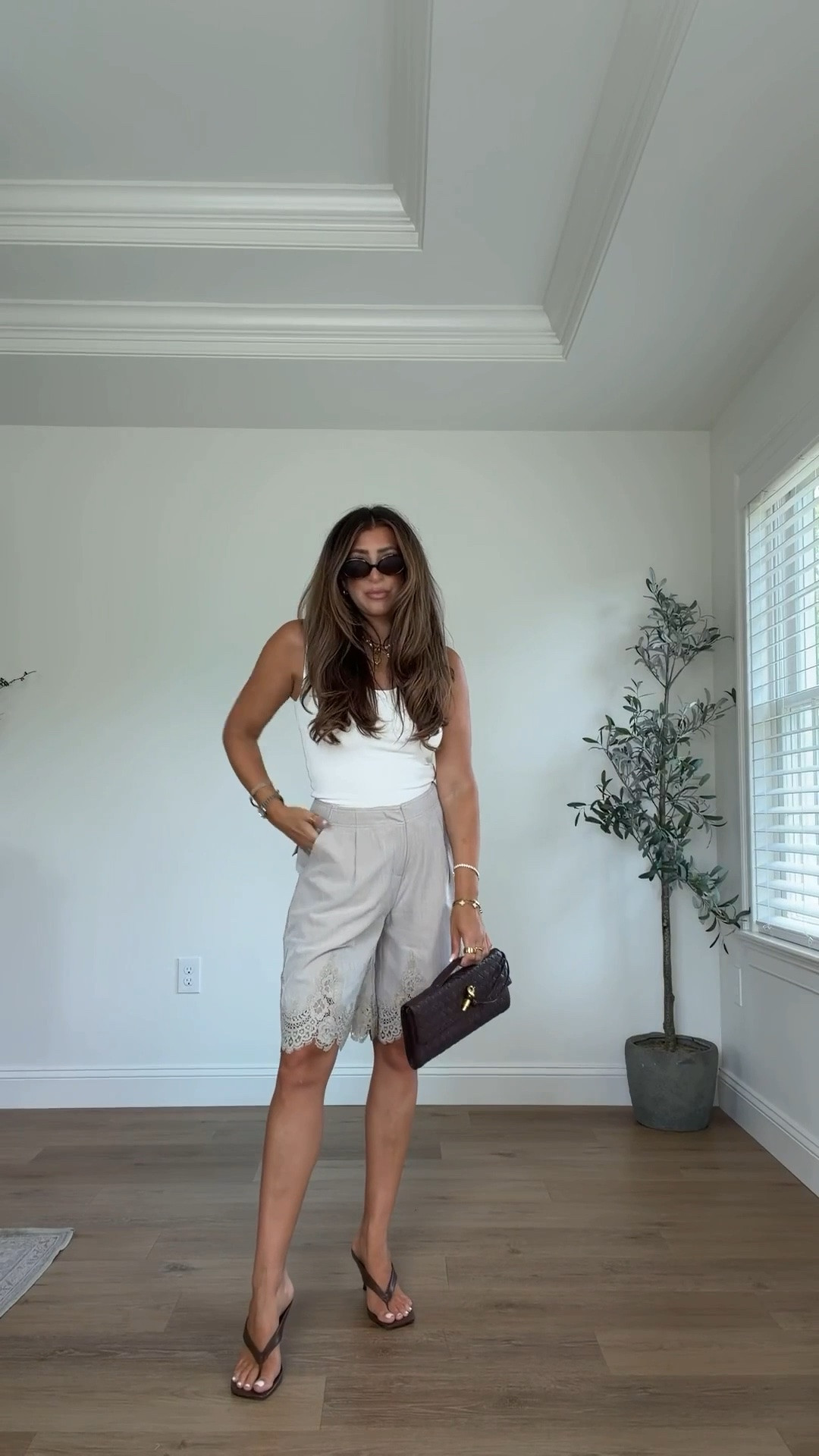 Use code LAUREN for 20% OFF. Wearing meds in most. European vacation outfits. Summer outfits. Euro summer

#LTKTravel #LTKSaleAlert #LTKOver40