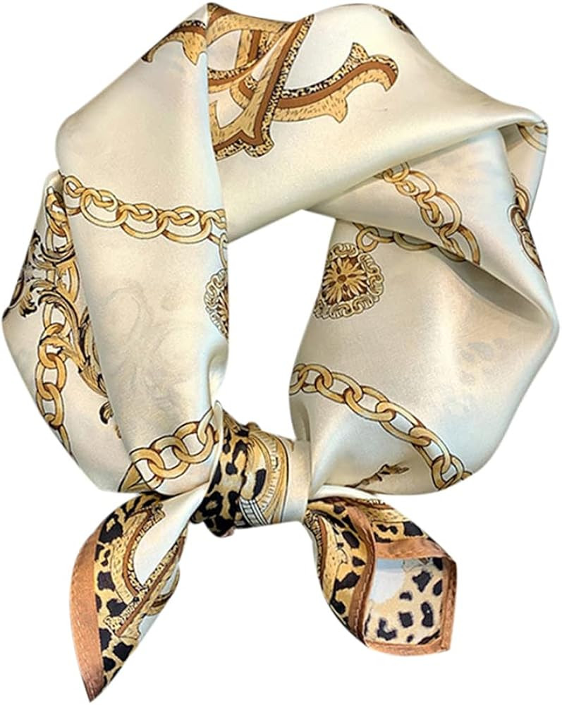 MEISEE Mulberry Silk Scarfs Women Small Square Scarf 21" x 21" Breathable Lightweight Neckerchief... | Amazon (US)