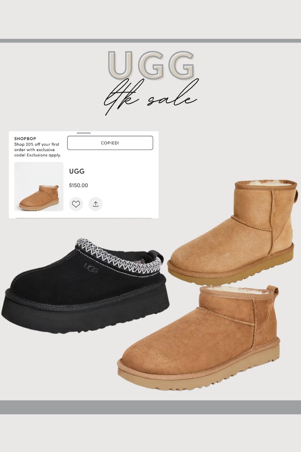 Ugg boots clearance store outlet store