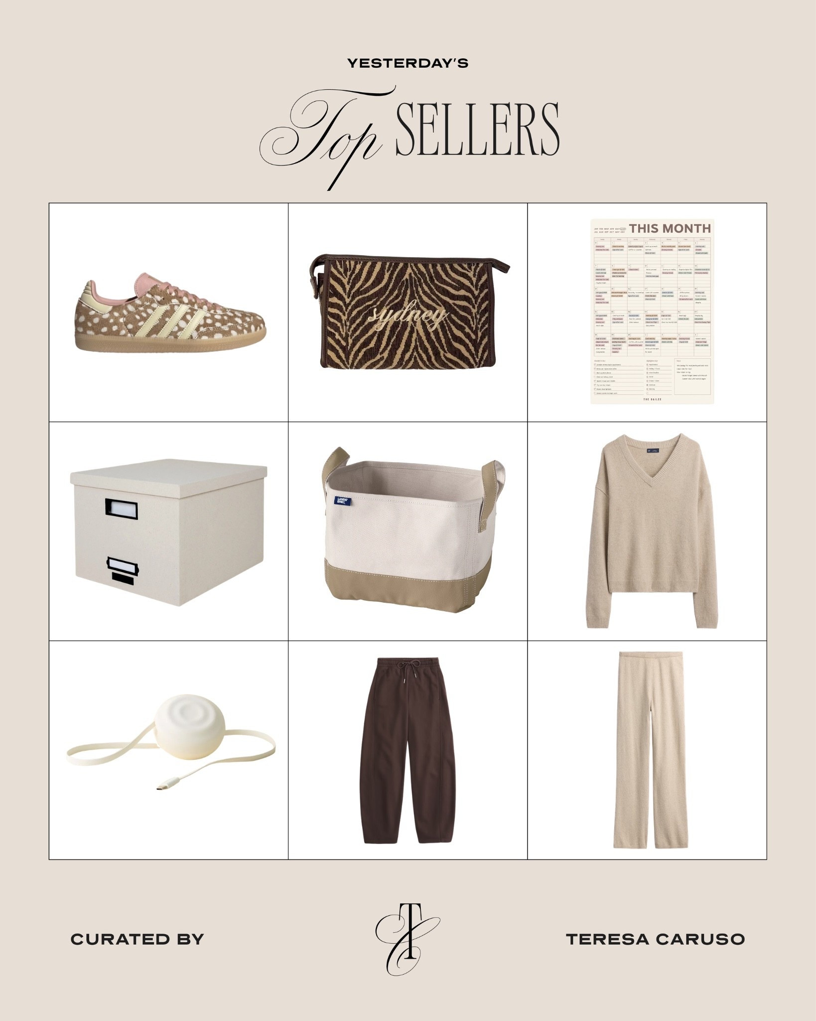Yesterday’s top sellers