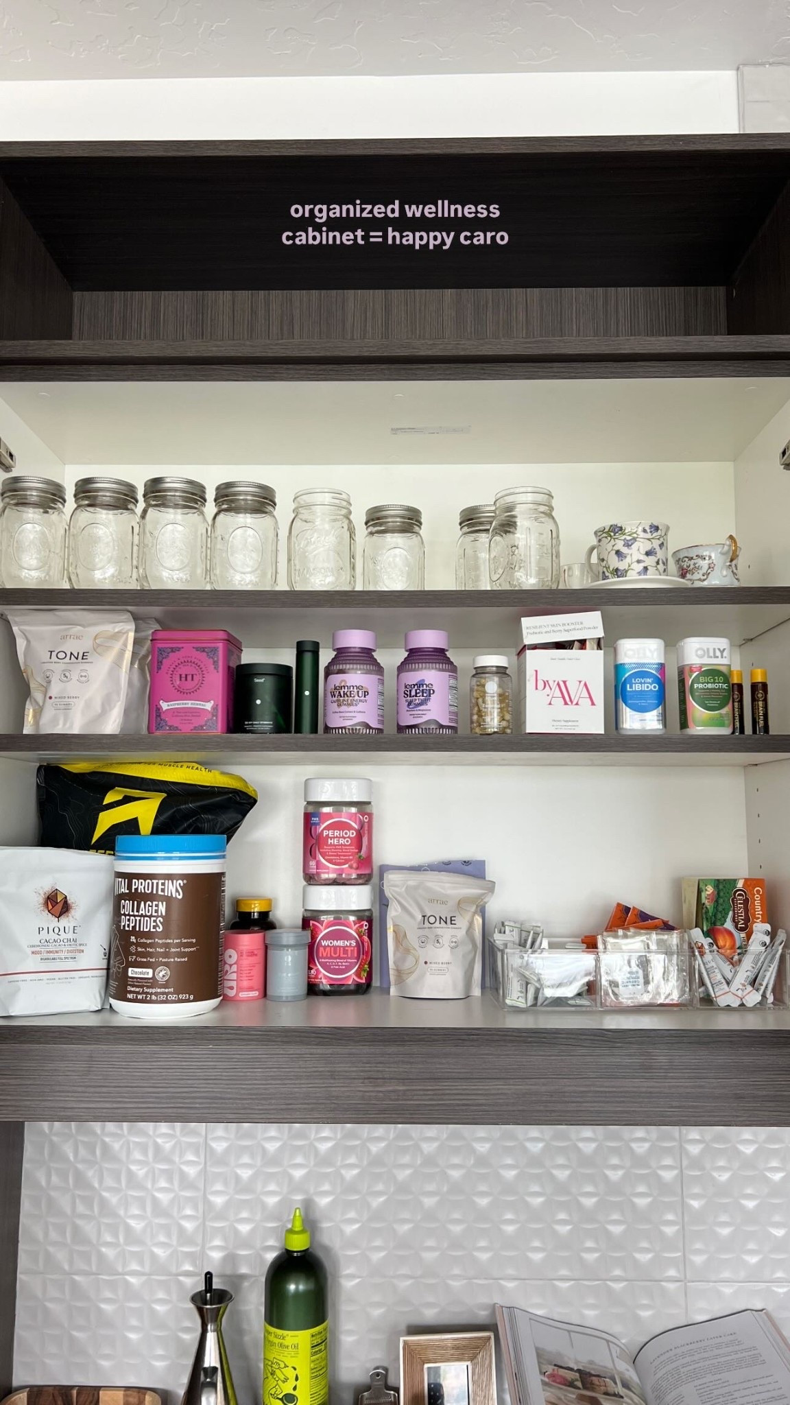 organized wellness cabinet = happy caroline

#LTKHome #LTKGiftGuide #LTKSummerEdit