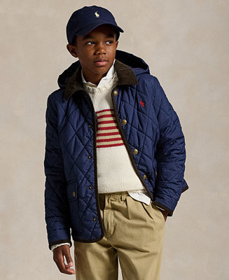 Polo Ralph Lauren Boys 8-20 Hooded Barn Jacket - Macy's | Macy's