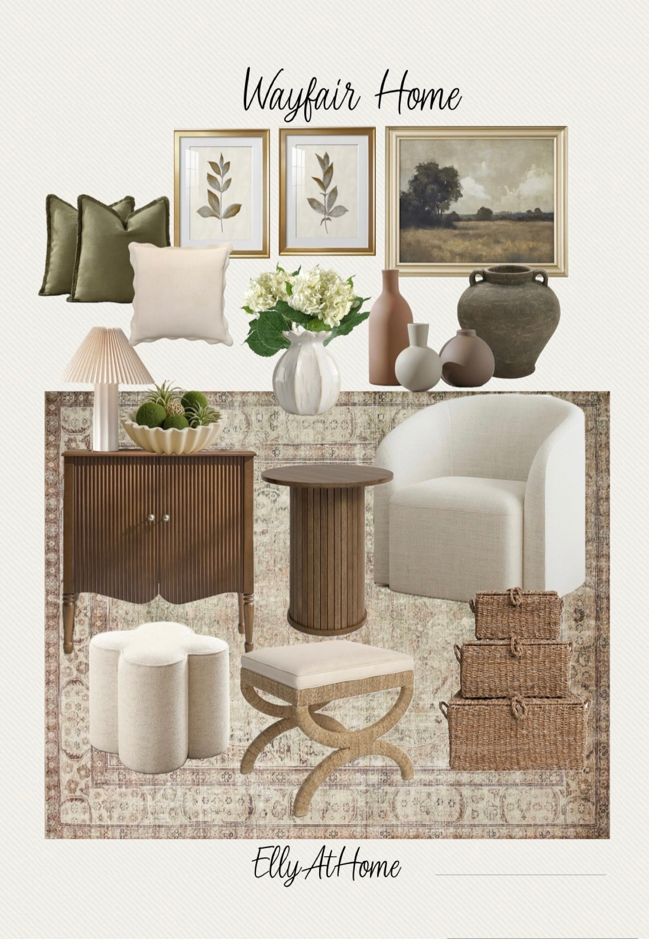 Neutral spring home finds from Wayfair! Shop artwork, throw pillows, vases, ottomans, accent chairs & tables, area rugs, lighting, storage & more home decor accessories. Free shipping. #wayfair #wayfaircreator @Wayfair 

#LTKHome #LTKSaleAlert