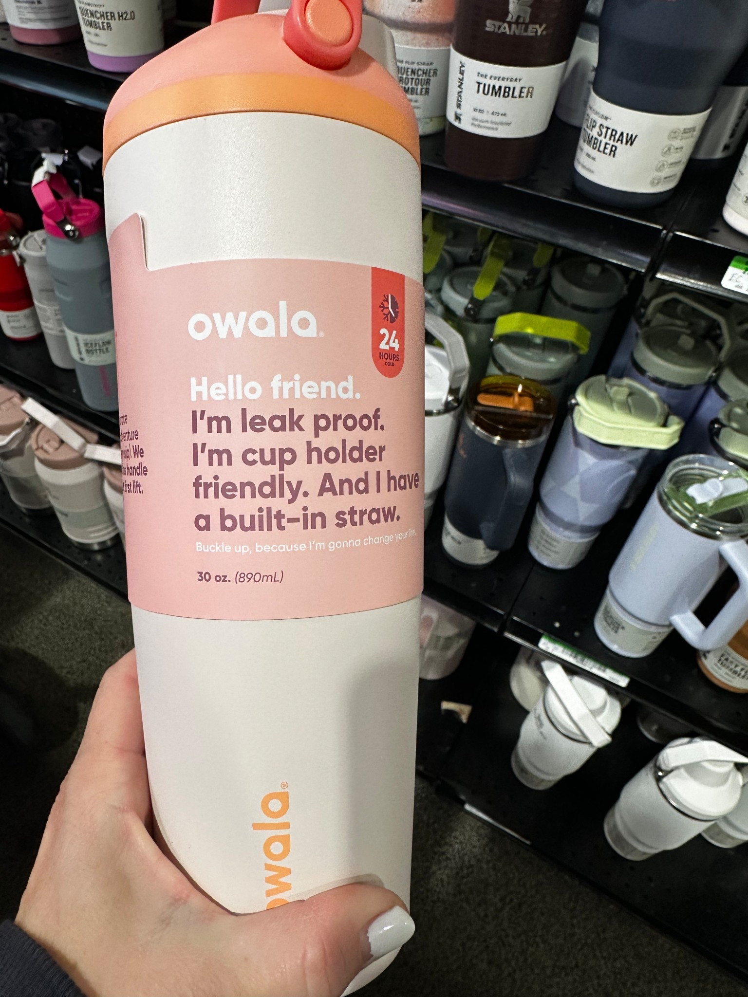 Obsessed with this leak proof water bottle 

#LTKfitnessgoals #LTKdayinmylife #LTKActive