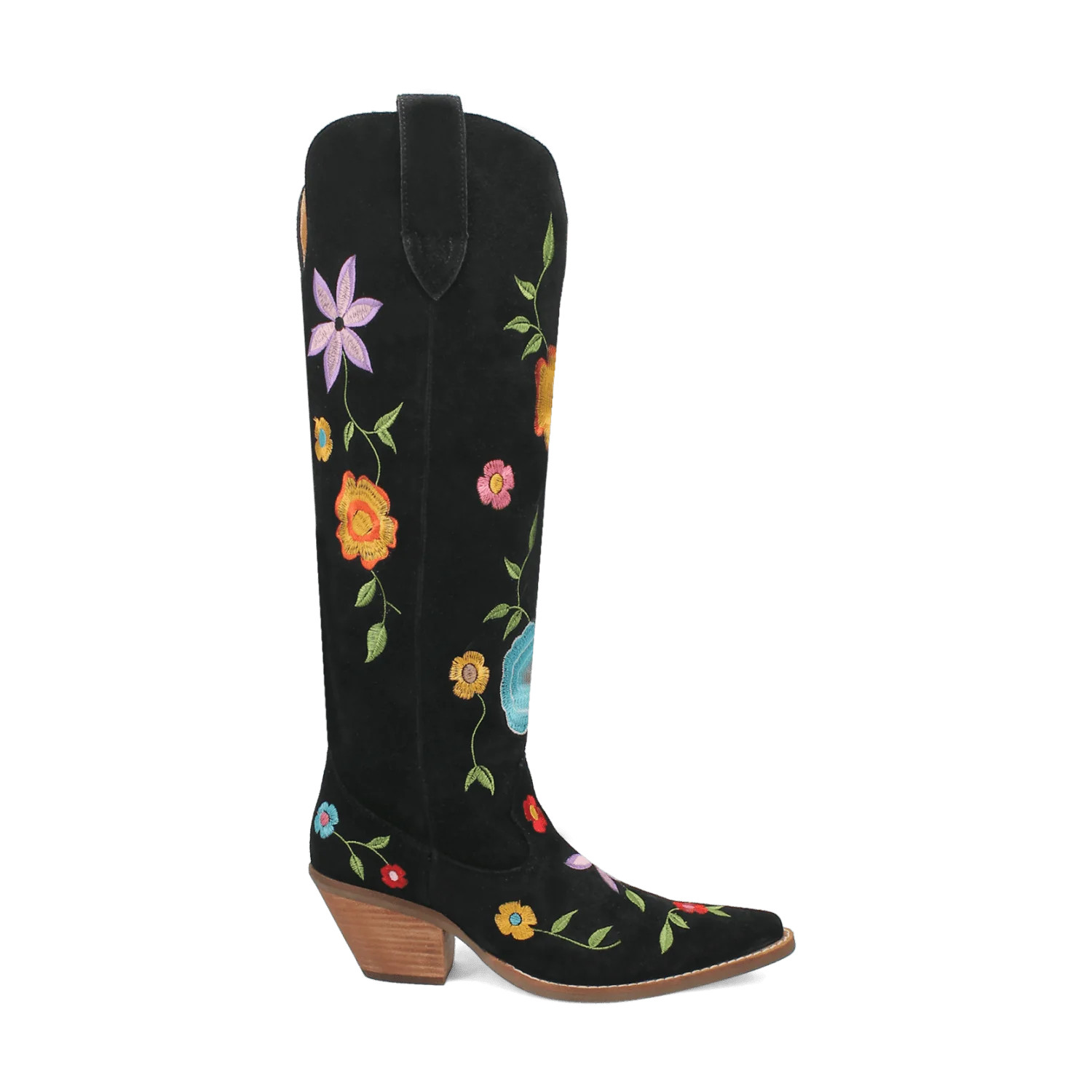 FLOWER POWER SUEDE BOOT | Dingo1969