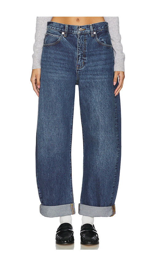 FRAME The Bubble Jeans in Denim-Medium. Taglia 24. Also in 33. | Revolve Clothing (Global)