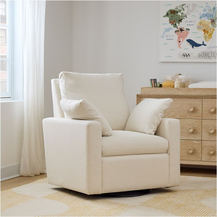 Harmony Swivel Glider | West Elm (US)