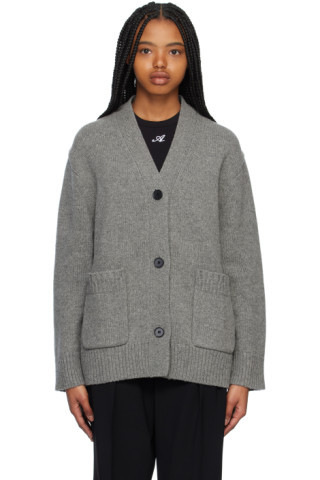 Gray Delphine Cardigan | SSENSE
