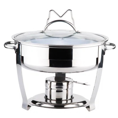 4-qt. Stainless Steel Chafing Dish Symple Stuff | Wayfair North America