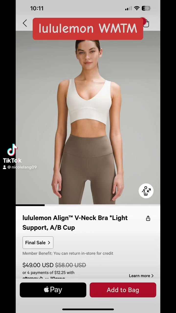 lululemon WMTM

#LTKfitness #LTKsalealert #LTKmidsize
