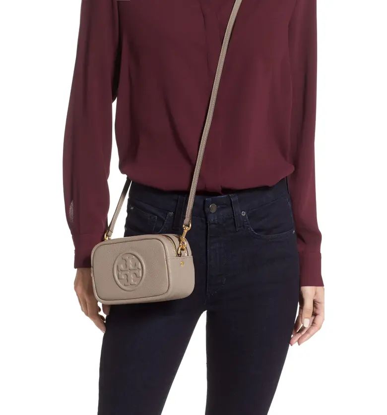 Perry Bombe Leather Crossbody Bag | Nordstrom