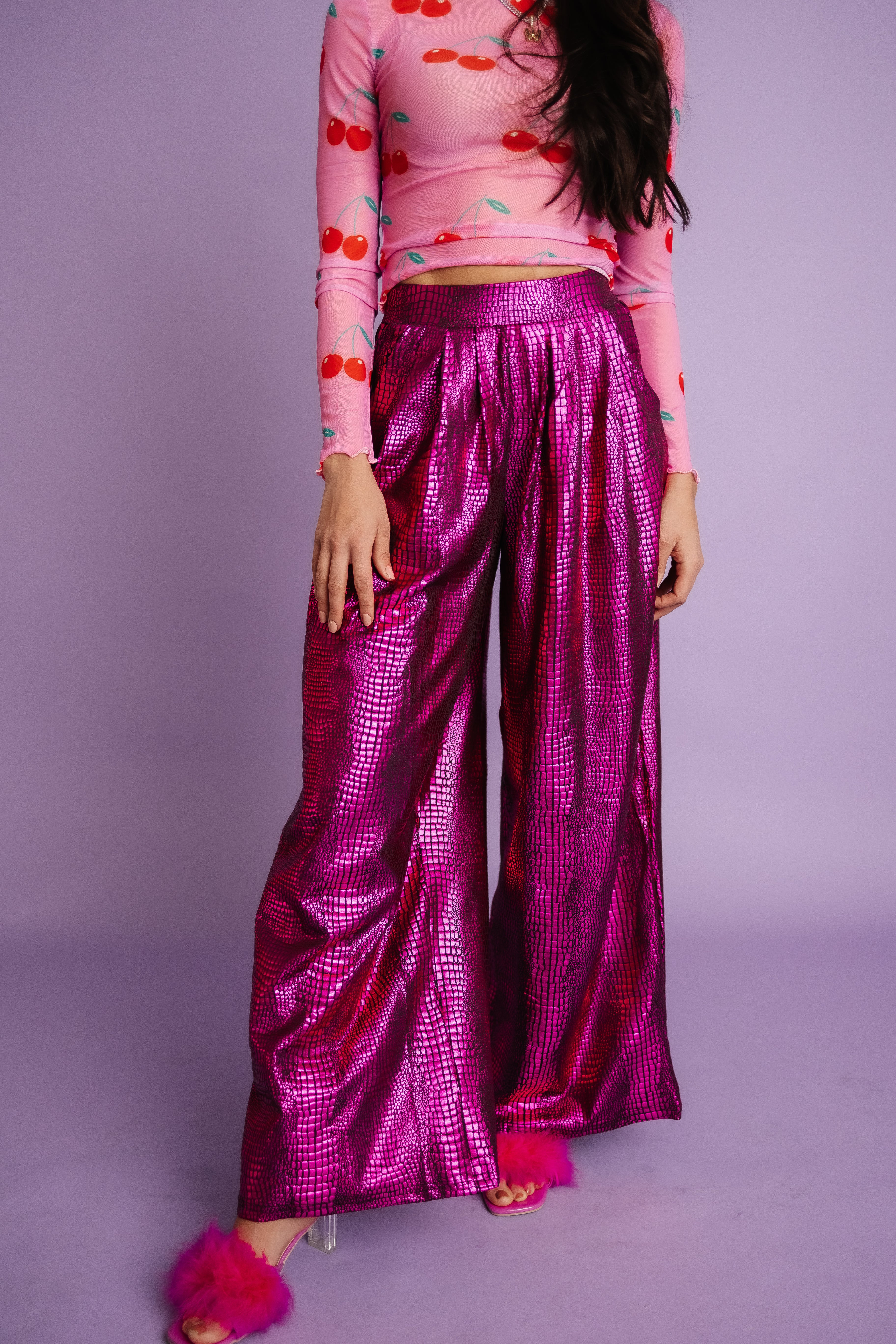 Told You So Metallic Pants - Pink | WKNDchasers
