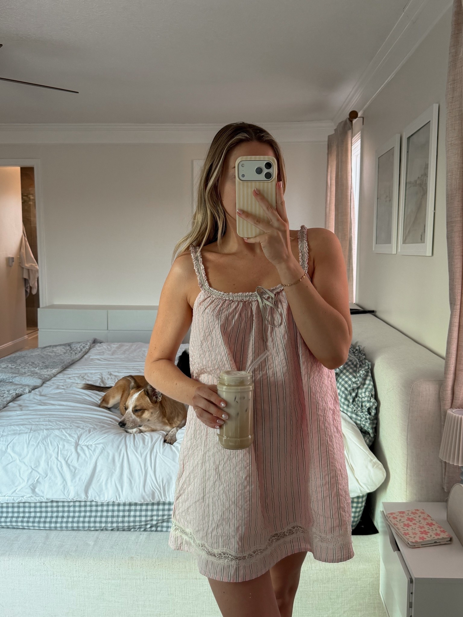 Cutest little sleep dress/ nightgown 💗💗

#LTKBump #LTKValentine #LTKSaleAlert