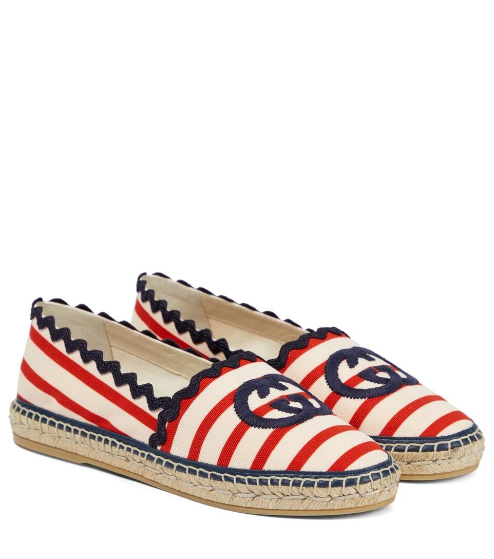 Interlocking G canvas espadrilles | Mytheresa (US/CA)