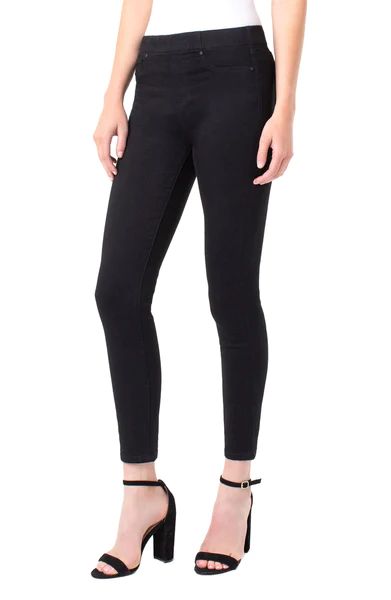 CHLOE ANKLE SKINNY PERFECT BLACK | Liverpool Jeans