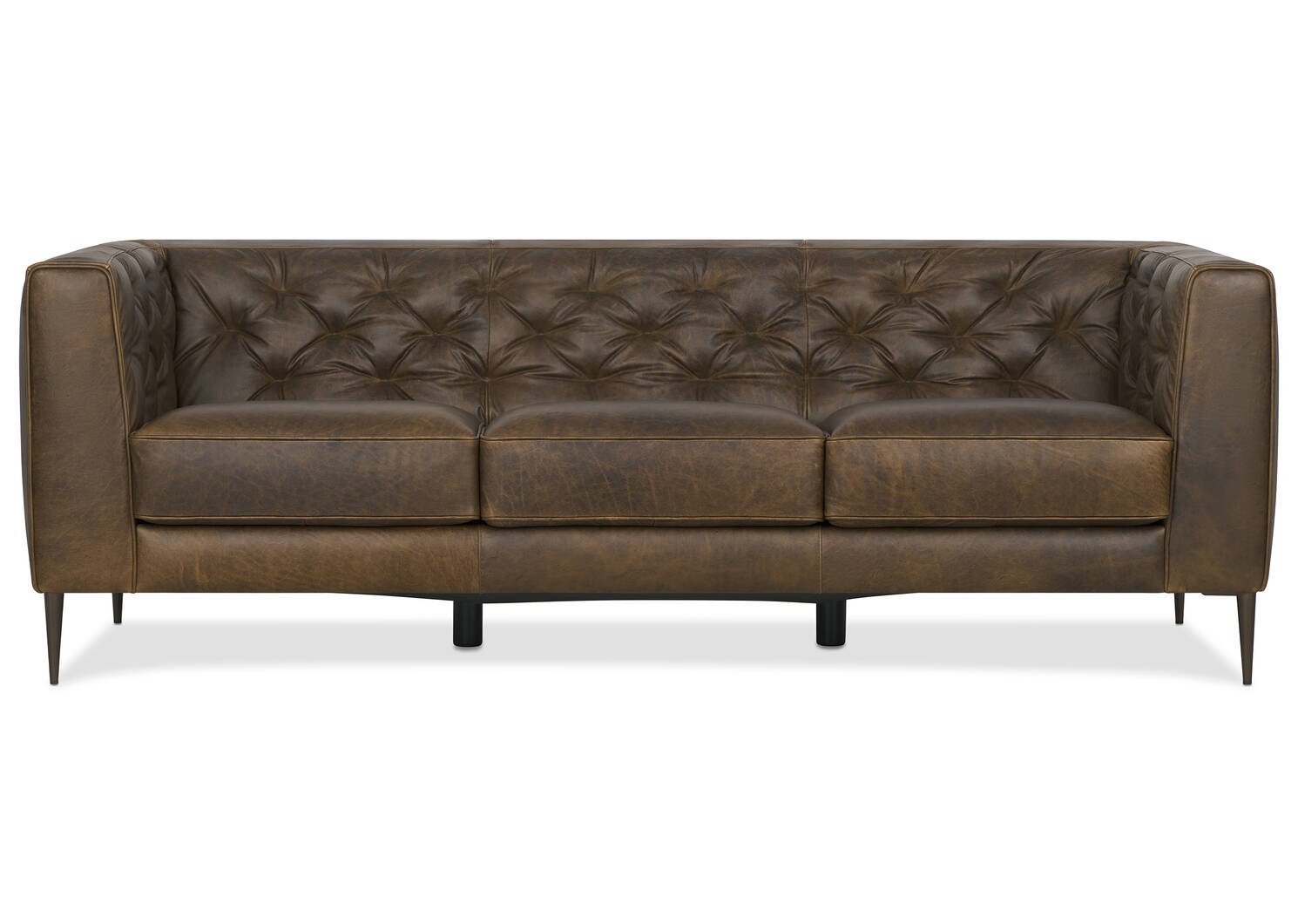 Marcello Leather Sofa -Waco Tobacco | Urban Barn