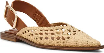 Shay Pointed Toe Slingback Flat (Women) | Nordstrom