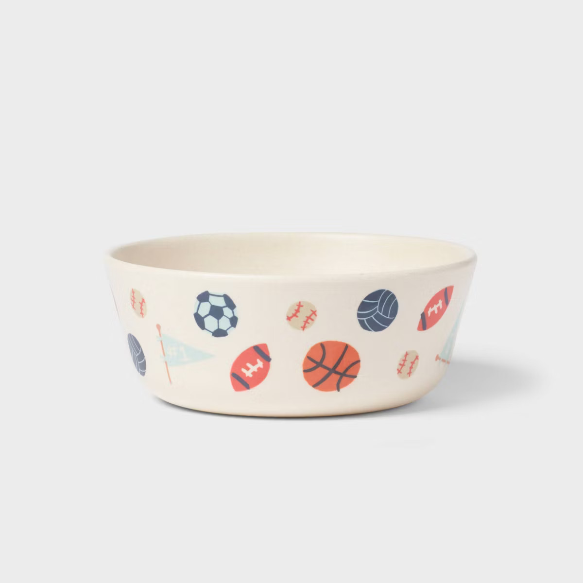 Kids' Sports Bamboo Melamine Cereal Bowl - Pillowfort™ | Target