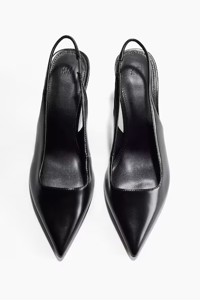 Slingback Pumps - Gold-colored - Ladies | H&M US | H&M (US + CA)