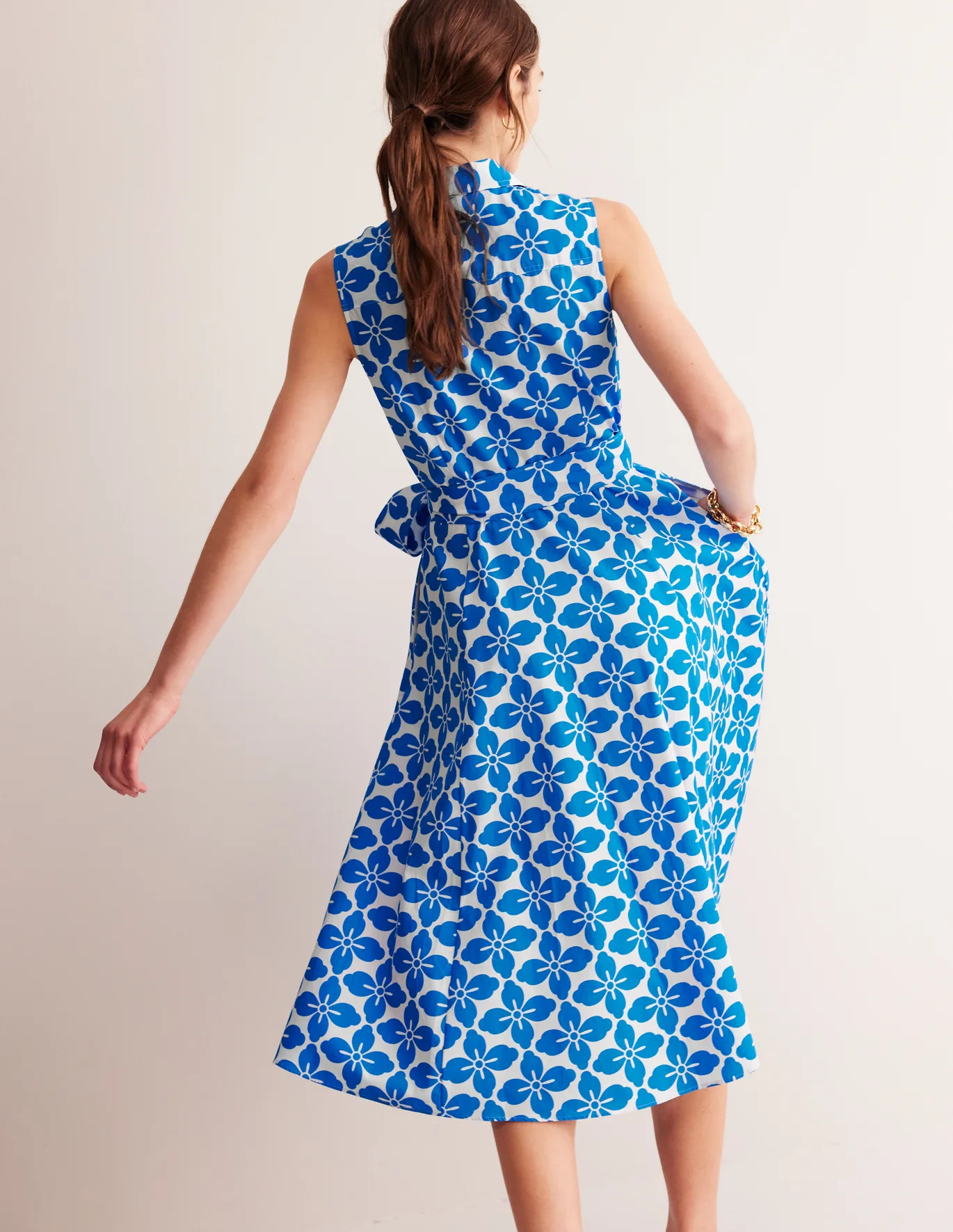 Amy Sleeveless Shirt Dress | Boden (US)