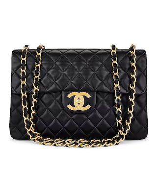 Chanel Lambskin Quilted Chain Flap Shoulder Bag | FWRD 
