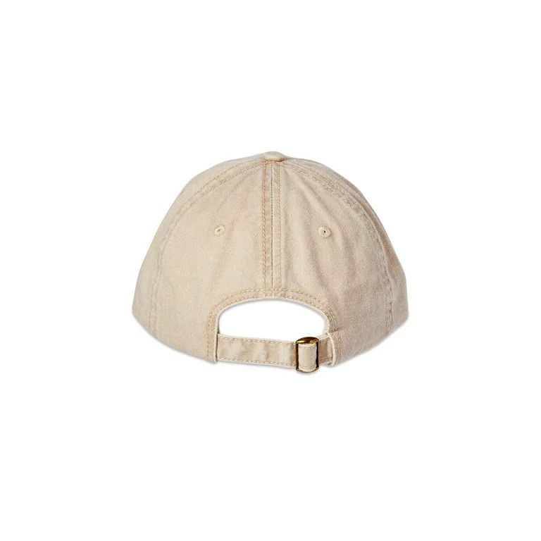 Time and Tru Women's Washed Cotton Twill Baseball Hat, Fruit Khaki | Walmart (US)