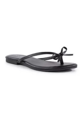 Seychelles Women's Wish List Flip Flop Thong Sandals, Black, 9.5M | Belk