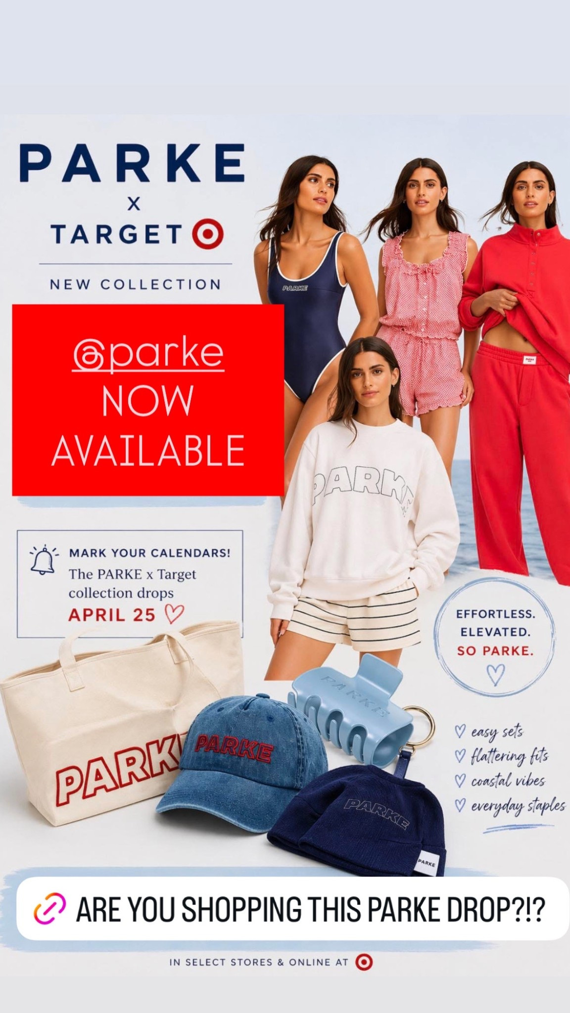 Parke at target 
Target style
Parke style 

#LTKootd #LTKMothersDay #LTKActive