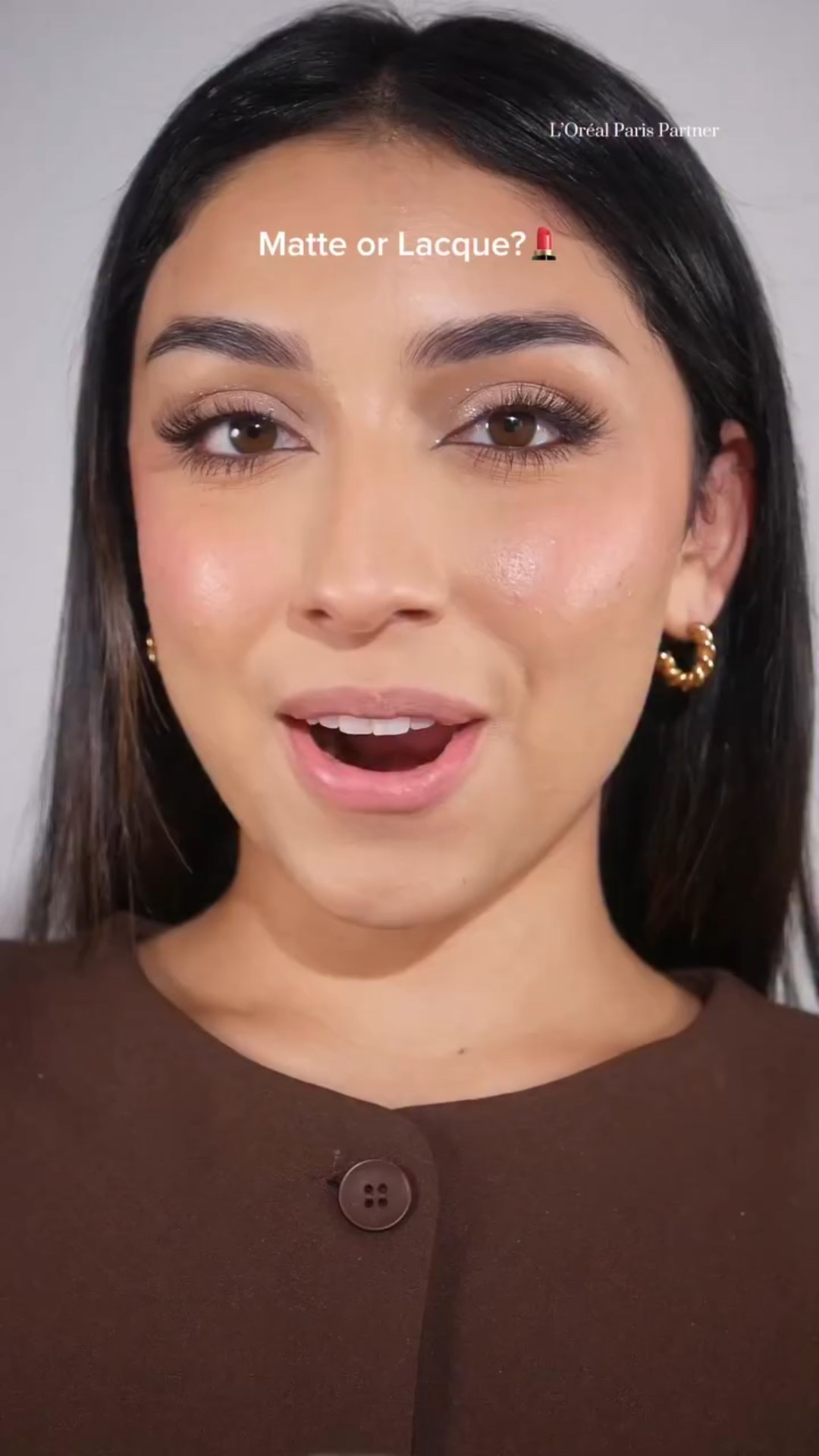 Matte or Lacque…why choose when you can have both?💋 Your fave iconic shades come in two finishes: powdery matte and lacquer shine. Lightweight, transfer-proof, and up to 16 hours of wear. So are you Team Matte, Team Lacque, or claiming BOTH?💄 #LOrealPartner #InfallibleLip