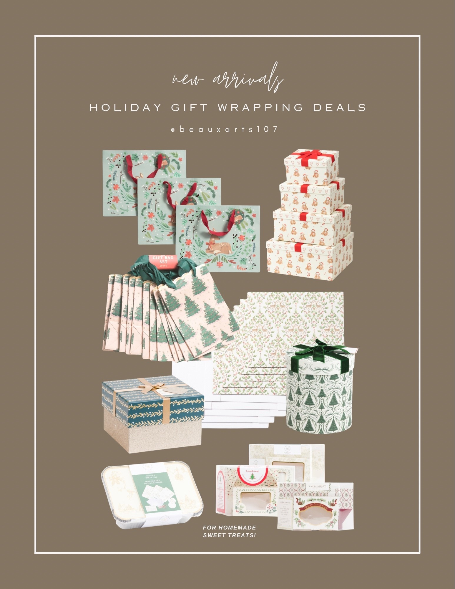 Check out these cute gift wrapping deals!

#LTKFindsUnder50 #LTKHoliday #LTKSaleAlert