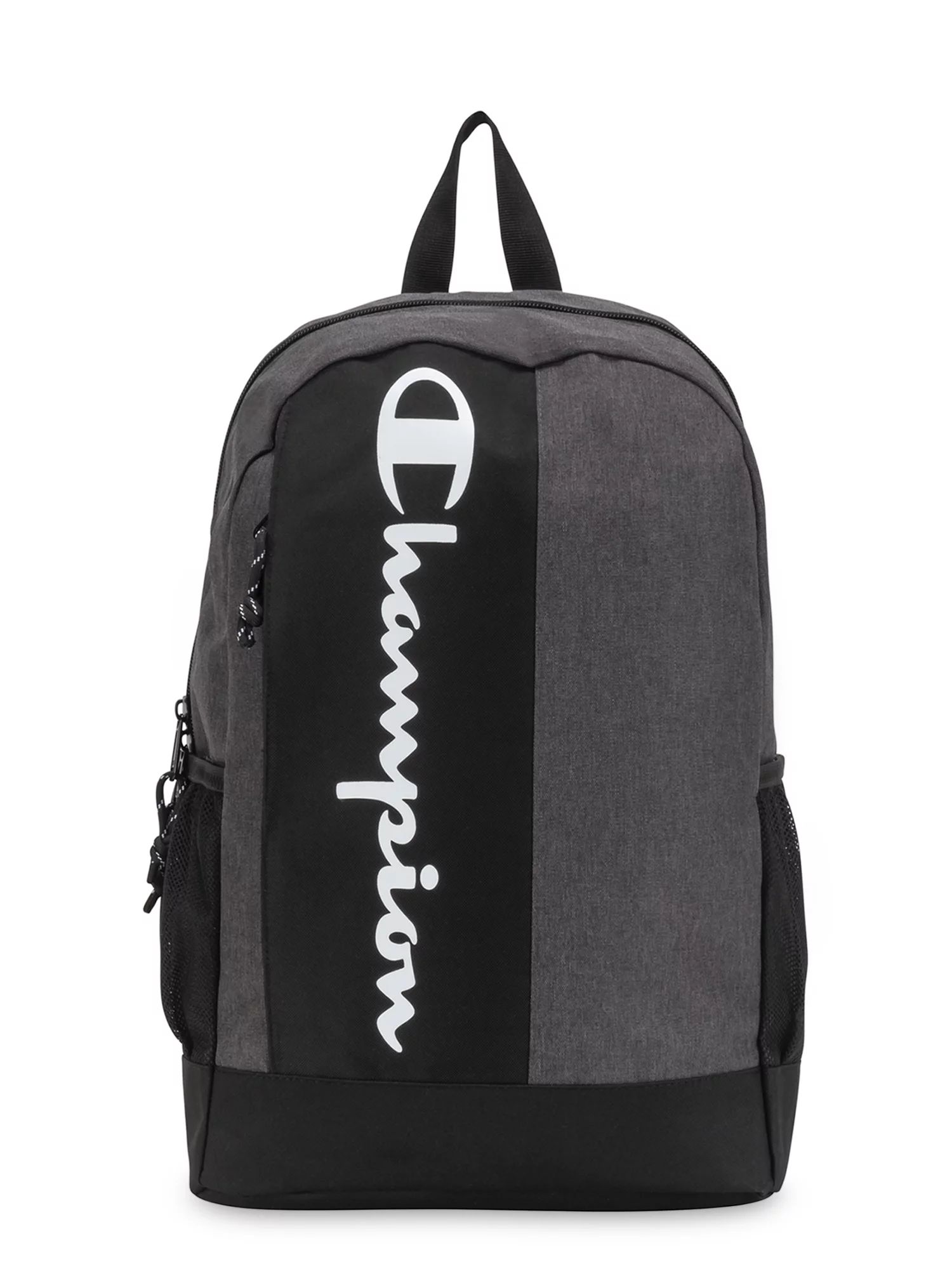 Champion Unisex Franchise Grey Black Backpack with Adjustable Straps | Walmart (US)