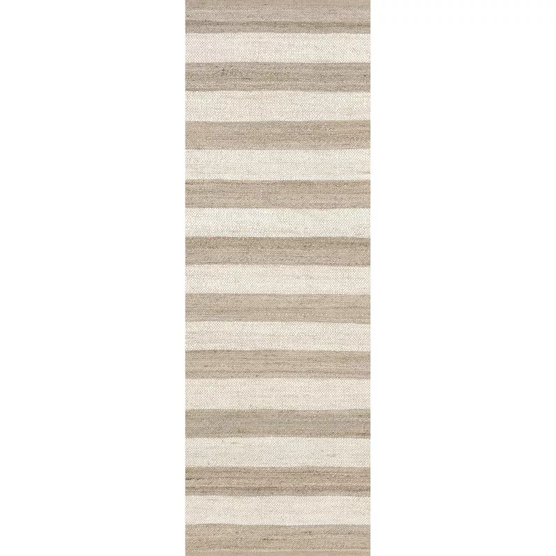 nuLOOM Flatweave Alisia Stripes Jute Area Rug | Target