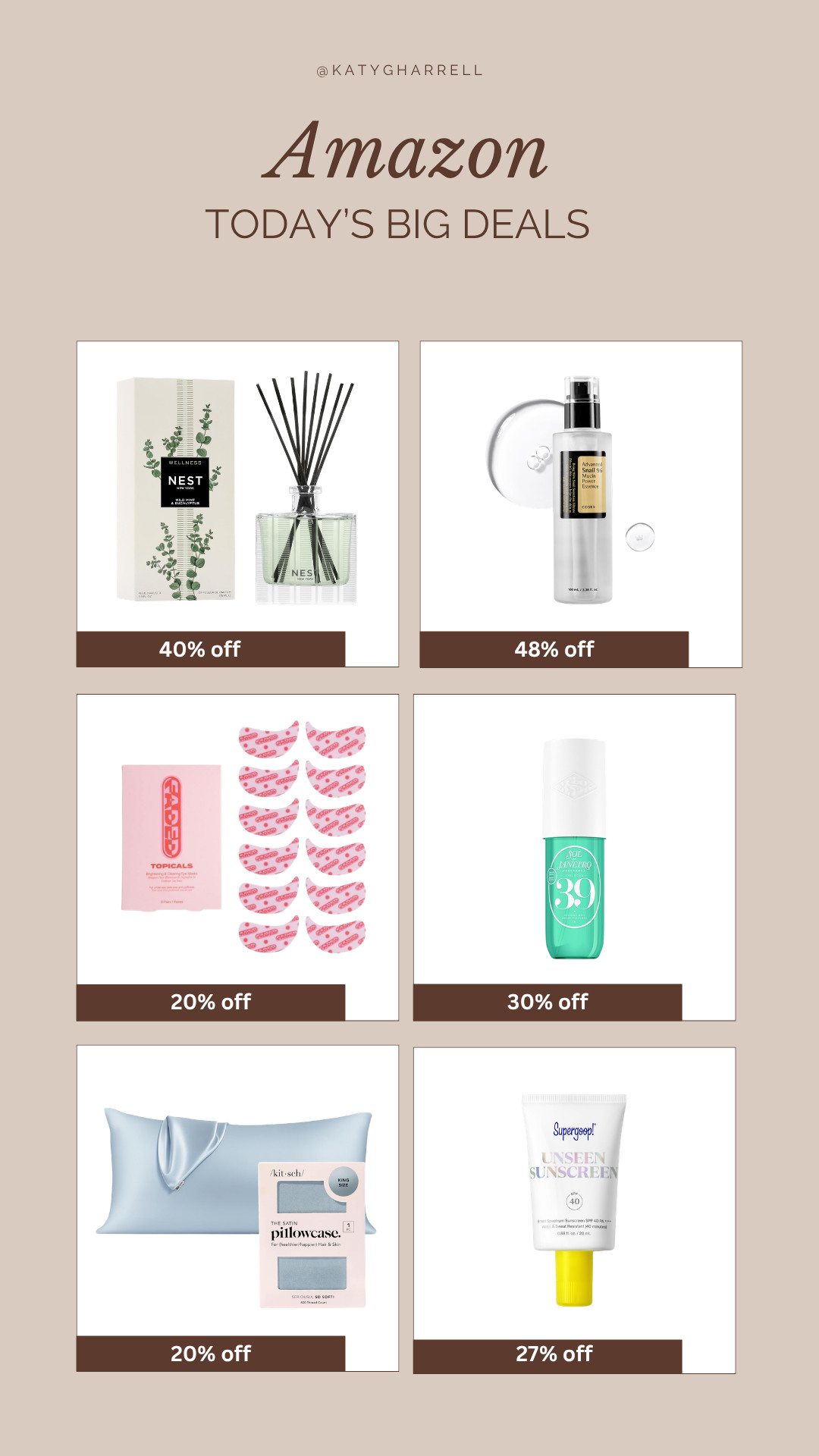 Today's Big Deals on Amazon ✨ 

 #LTKgrwm #LTKSaleAlert #LTKBeauty