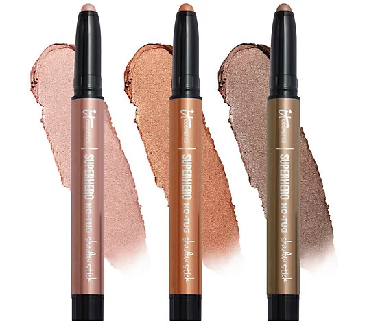 IT Cosmetics Superhero Waterproof Shadow Stick Trio - QVC.com | QVC