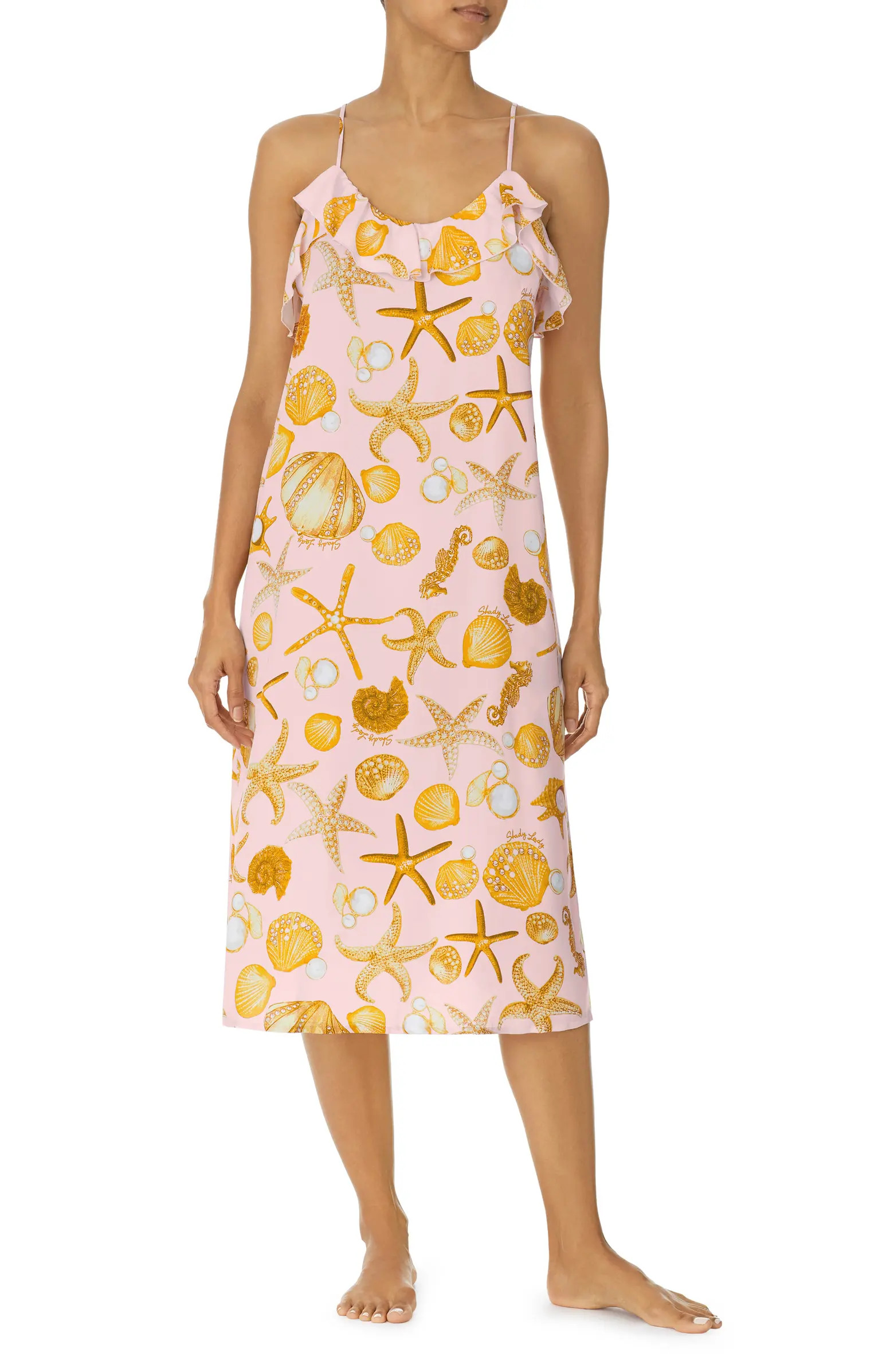 Print Sleeveless Nightgown | Nordstrom