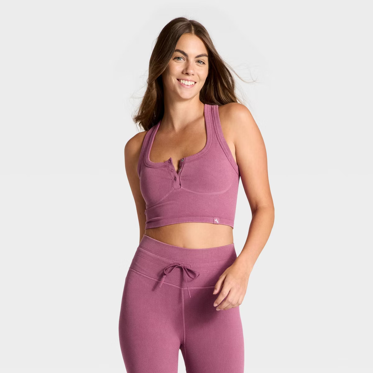 Women's Seamless Henley Tank Top - JoyLab™ | Target