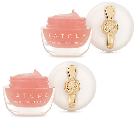 TATCHA Kissu Hydrating Leave-on Lip Treatment Mask Duo - QVC.com | QVC