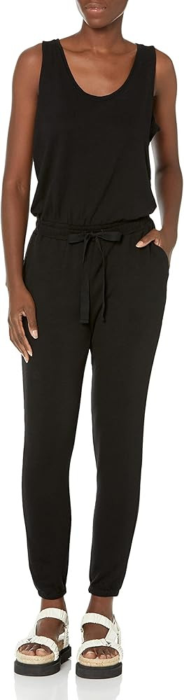 Daily Ritual Women's Supersoft Terry Sleeveless Scoopneck Jumpsuit | Amazon (US)