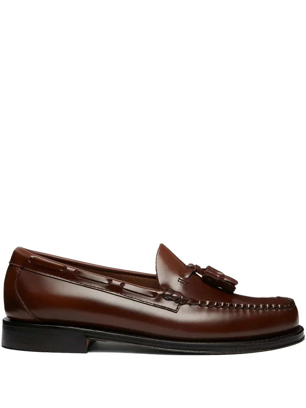 G.H.Bass tassel leather loafers - Brown | Farfetch Global