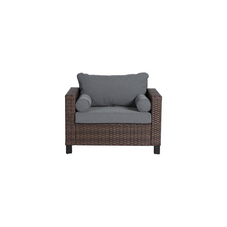 Better Homes & Gardens Brookbury Cuddle Chair- Gray | Walmart (US)